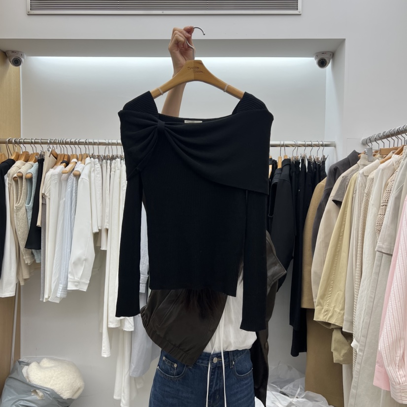 DRESS ROOM韓國直郵女裝新品時尚休閑熱賣26春夏真品針織衫DRESS ROOM針織衫圖色2