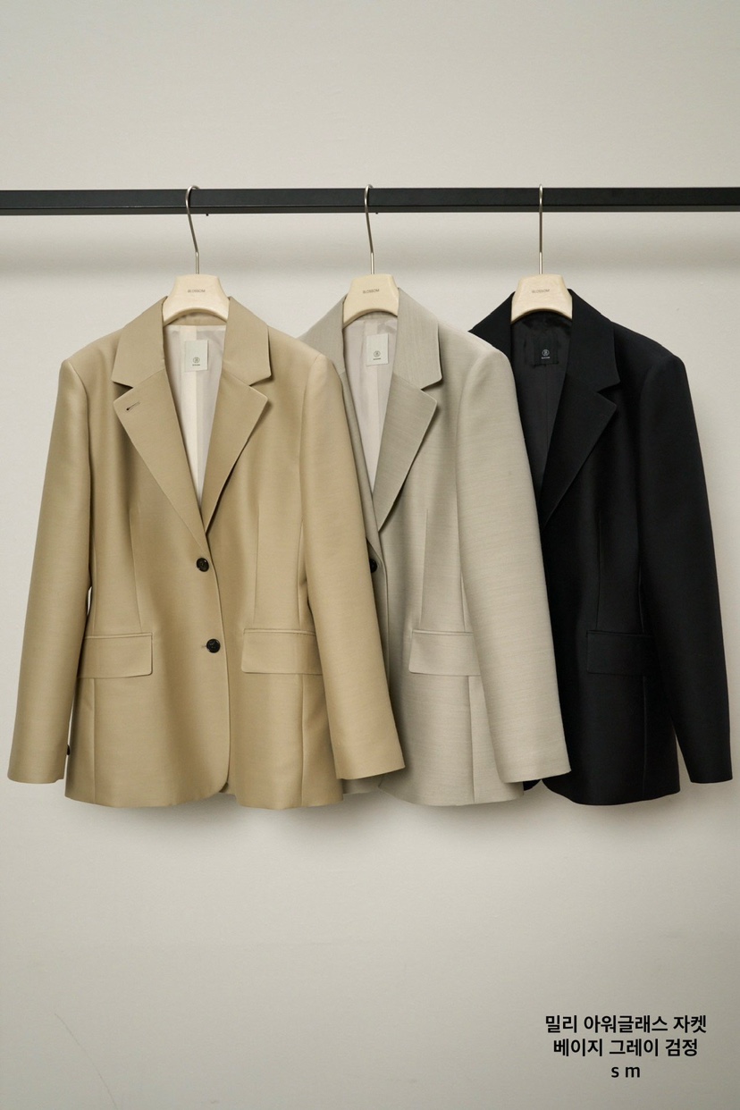 BLOSSOM東大門實拍女裝新品26春夏熱賣時尚休閑推薦職業夾克BLOSSOM夾克