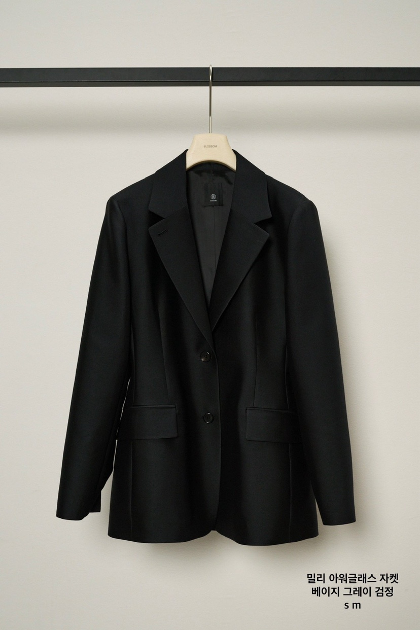 BLOSSOM東大門實拍女裝新品26春夏熱賣時尚休閑推薦職業夾克BLOSSOM夾克圖色3