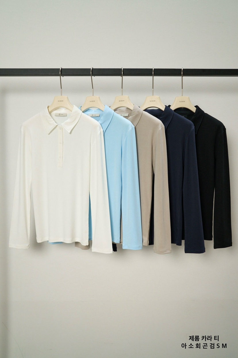 BLOSSOM東大門代購女裝新品真品職業熱賣人氣推薦長袖T恤BLOSSOM長袖T恤