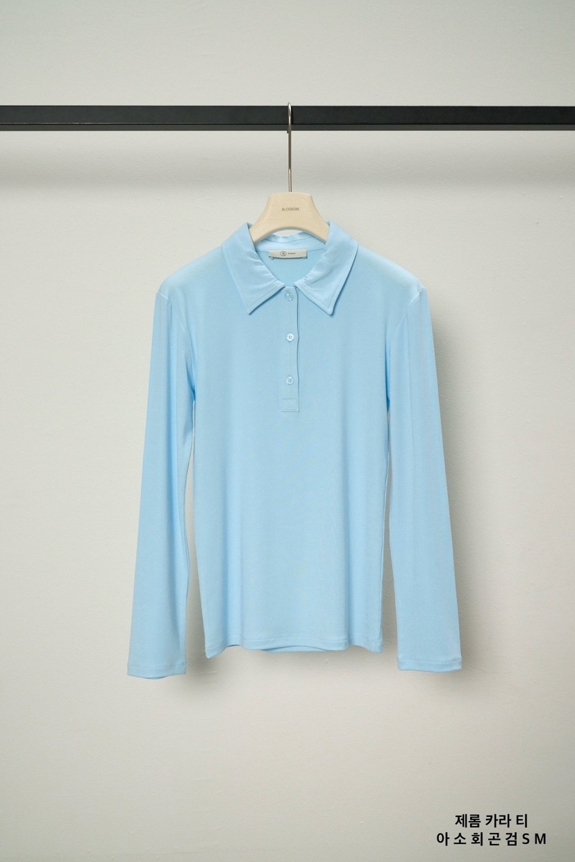 BLOSSOM東大門代購女裝新品真品職業熱賣人氣推薦長袖T恤BLOSSOM長袖T恤圖色2