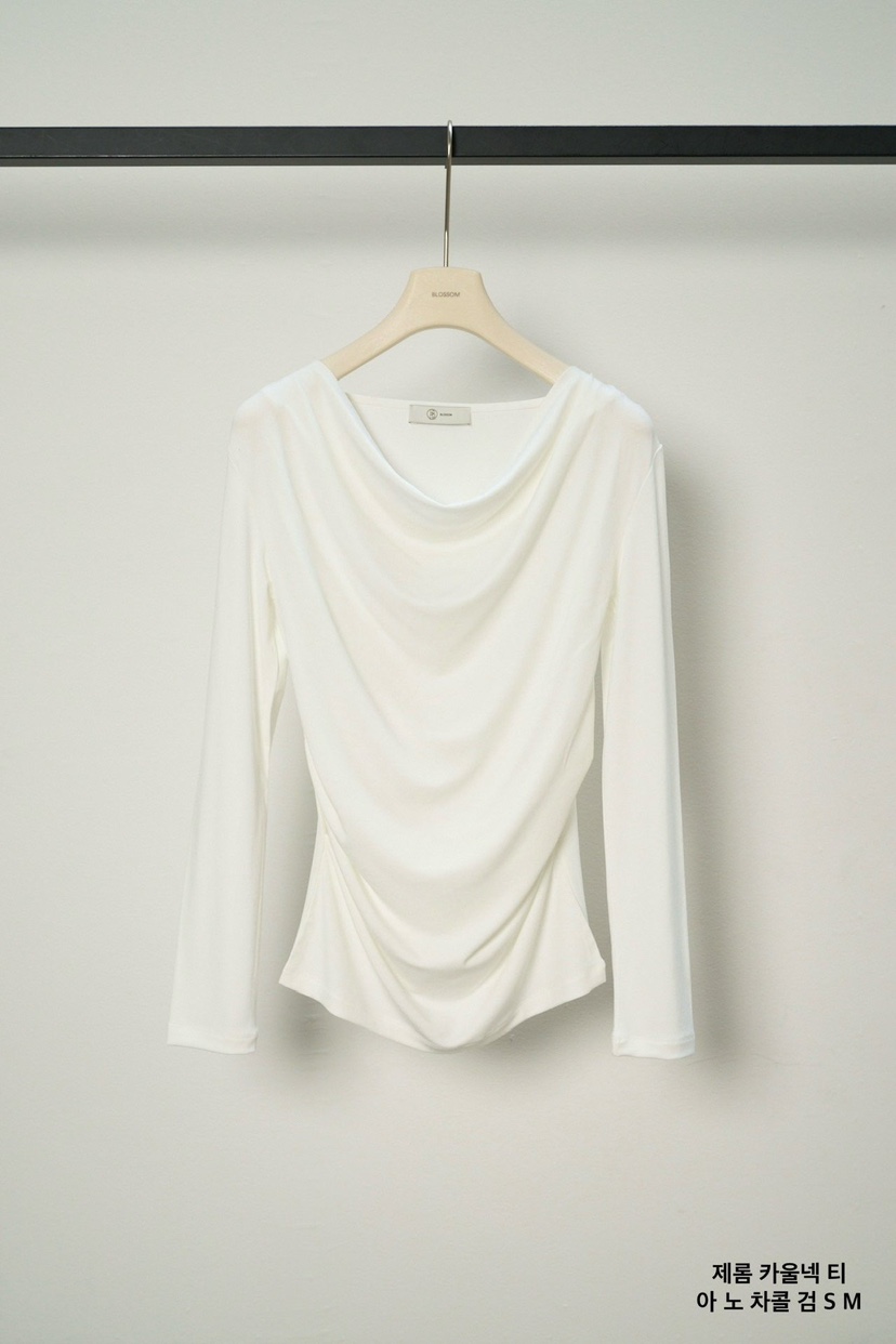 BLOSSOM東大門實拍女裝新品熱賣推薦26春夏職業真品長袖T恤BLOSSOM長袖T恤圖色1