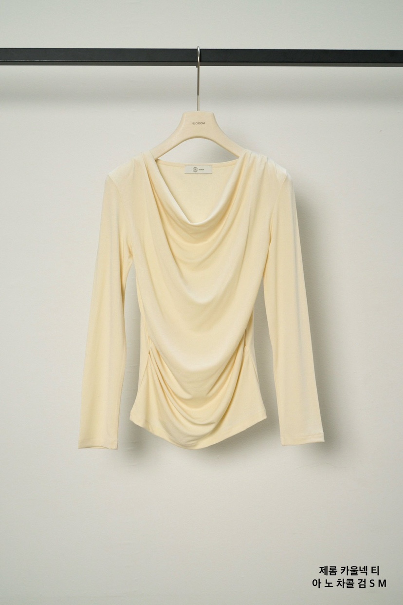 BLOSSOM東大門實拍女裝新品熱賣推薦26春夏職業真品長袖T恤BLOSSOM長袖T恤圖色2