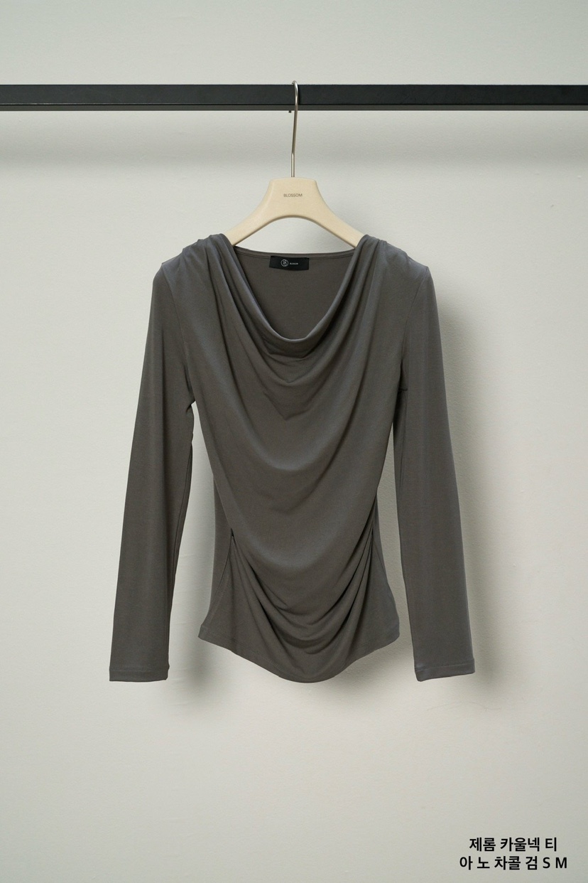 BLOSSOM東大門實拍女裝新品熱賣推薦26春夏職業真品長袖T恤BLOSSOM長袖T恤圖色3