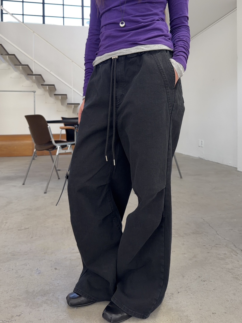 ACME韓國直郵女裝新品休閑熱賣職業26春夏推薦真品休閑褲ACME休閑褲