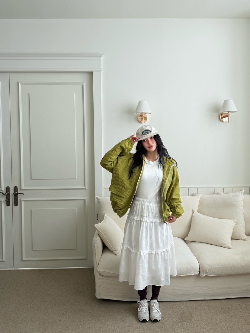 LAIVE韓國直郵女士新品時尚26春夏真品休閑人氣半身裙中短裙LAIVE半身裙/中短裙