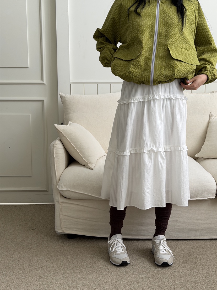 LAIVE韓國直郵女士新品時尚26春夏真品休閑人氣半身裙中短裙LAIVE半身裙/中短裙