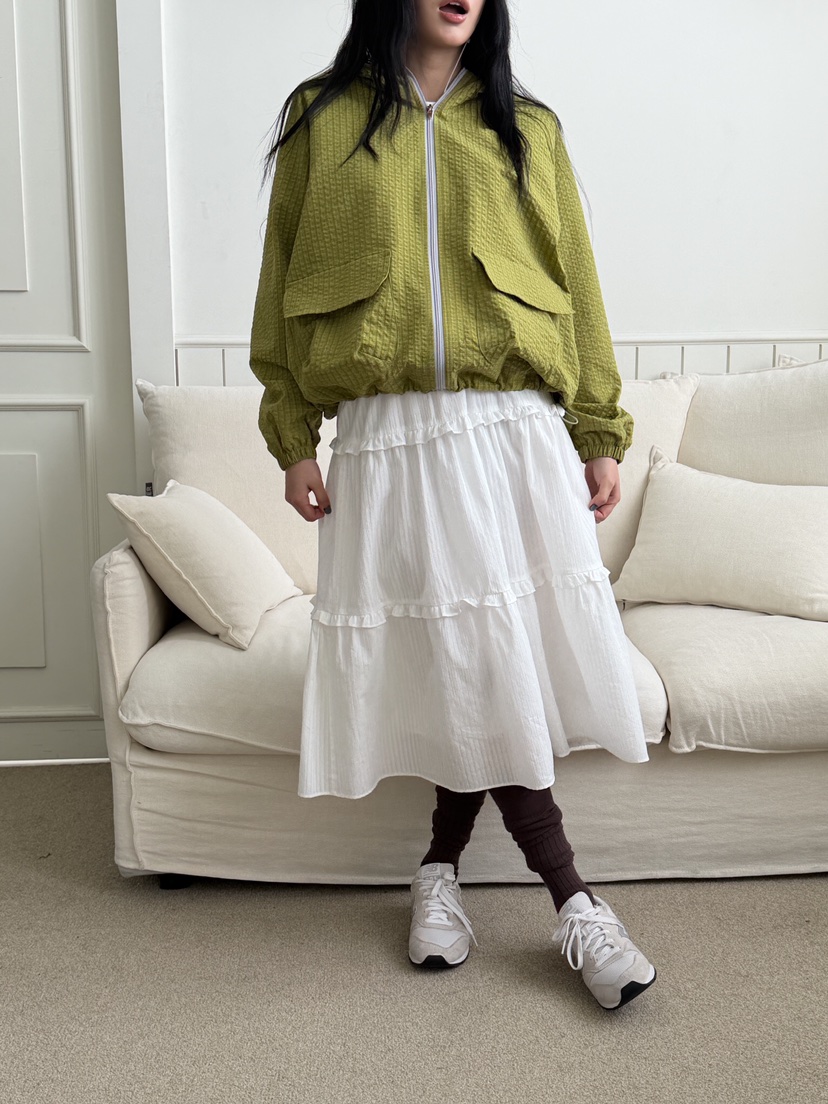 LAIVE韓國直郵女士新品時尚26春夏真品休閑人氣半身裙中短裙LAIVE半身裙/中短裙