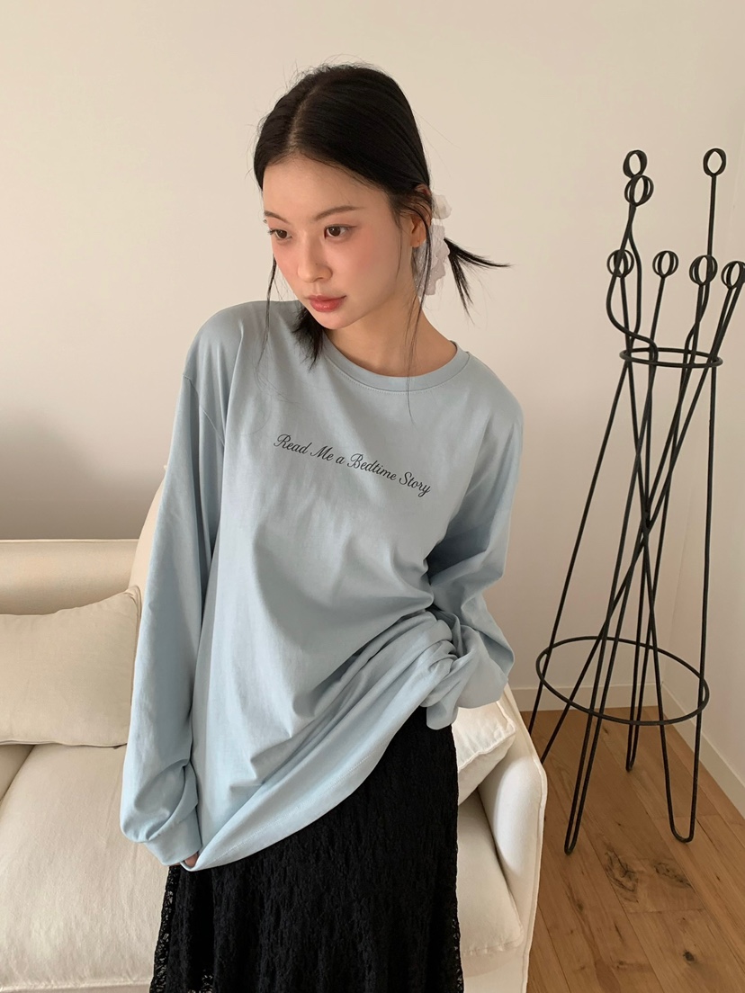 LOVE MY SANTA東大門實拍女裝新款熱賣職業真品長袖T恤Santa/LOVE MY SANTA長袖T恤圖色3