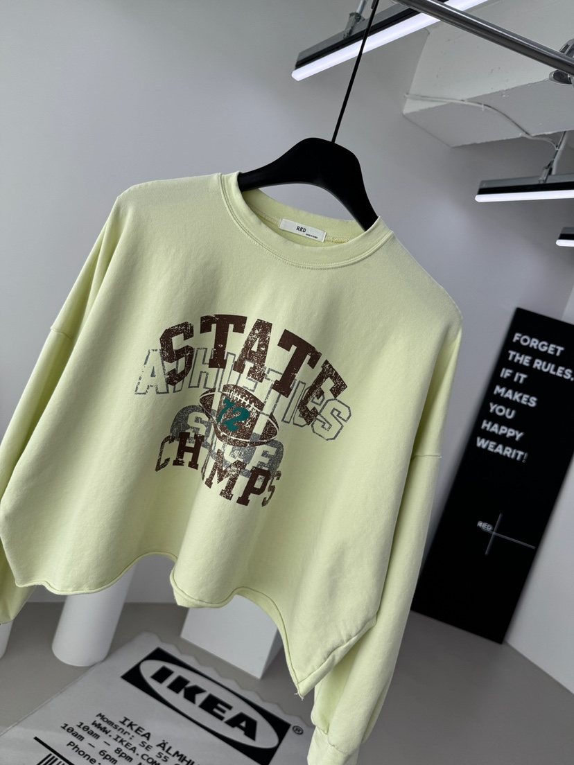 RED-A東大門代購女士新款職業休閑推薦真品時尚26春夏長袖T恤RED-A長袖T恤圖色2