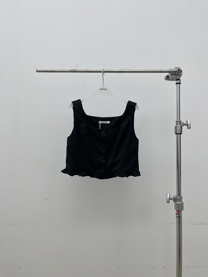 ATMOSPHERE韓國代購女裝新款推薦時尚熱賣職業人氣吊帶背心ATMOSPHERE/BLING吊帶/背心圖色1黑