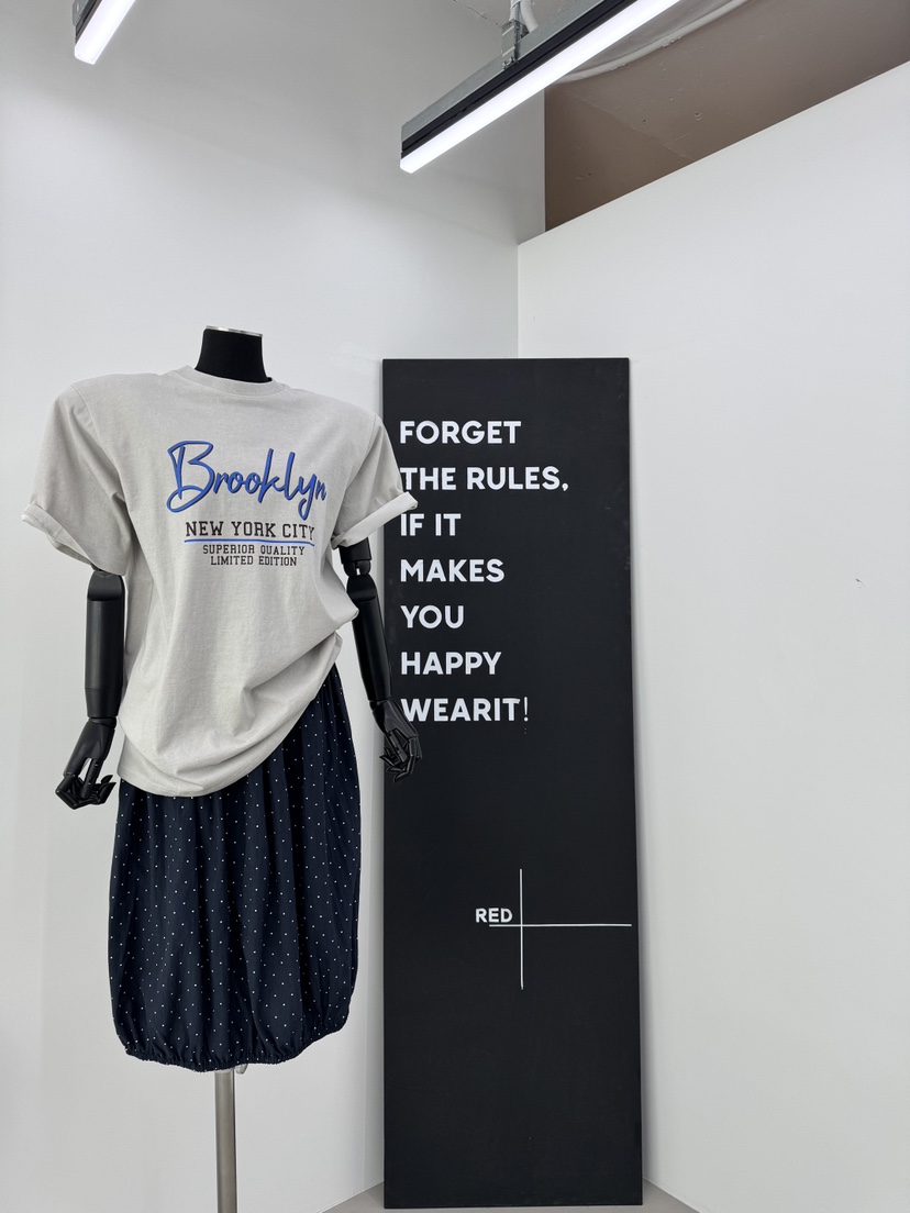 RED-A東大門實拍女裝新品推薦人氣26春夏休閑職業熱賣T恤RED-AT恤