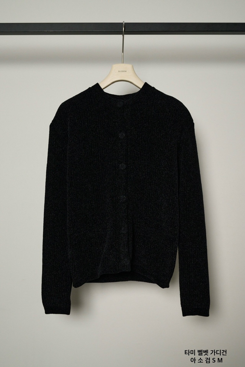 BLOSSOM東大門代購女士新款26春夏職業休閑毛衣天鵝絨開衫BLOSSOM毛衣圖色3