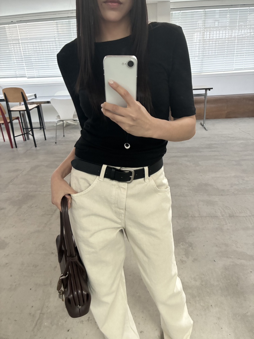 ACME韓國直郵女裝新款人氣休閑真品26春夏職業推薦時尚T恤ACMET恤