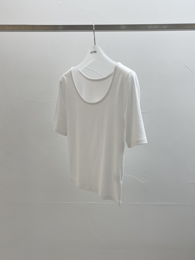 ACME韓國直郵女裝新款人氣休閑真品26春夏職業推薦時尚T恤ACMET恤圖色1