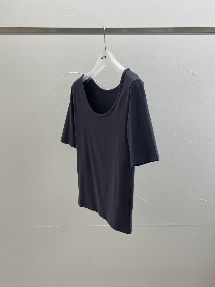 ACME韓國直郵女裝新款人氣休閑真品26春夏職業推薦時尚T恤ACMET恤圖色2墨色
