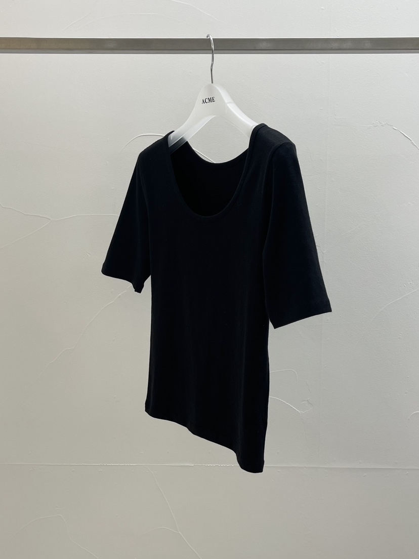 ACME韓國直郵女裝新款人氣休閑真品26春夏職業推薦時尚T恤ACMET恤圖色3黑色