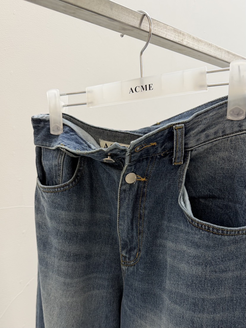 ACME東大門直郵女士新品職業休閑時尚推薦熱賣26春夏牛仔褲ACME牛仔褲