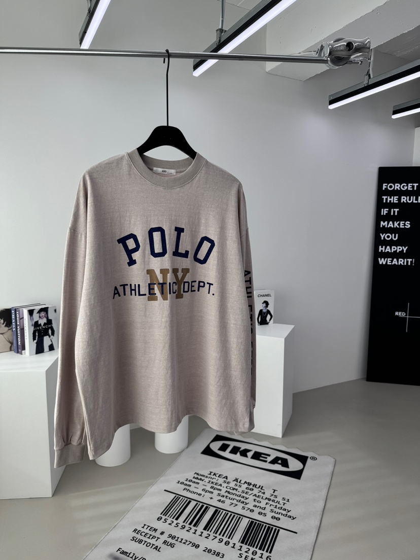 RED-A東大門代購女裝新款人氣26春夏推薦休閑職業長袖T恤RED-A長袖T恤圖色2