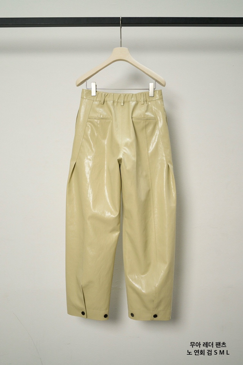 BLOSSOM東大門直郵女士新款人氣時尚職業休閑熱賣休閑褲皮褲BLOSSOM休閑褲