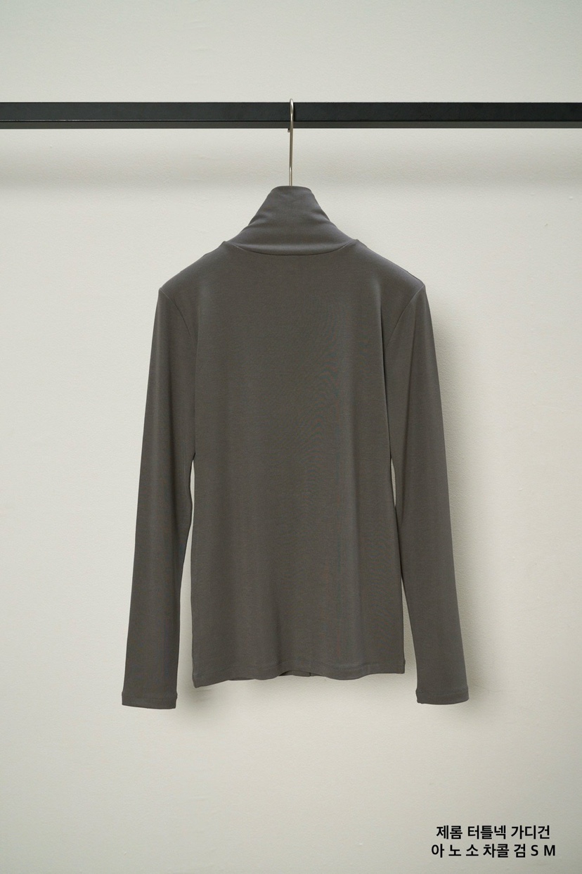 BLOSSOM東大門直郵女士新款休閑時尚26春夏長袖T恤高領開衫BLOSSOM長袖T恤