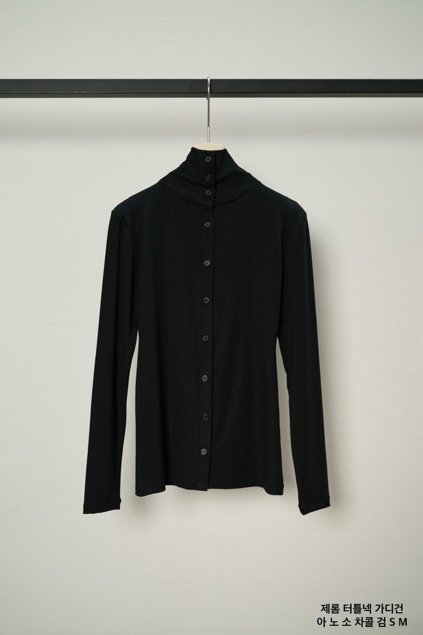 BLOSSOM東大門直郵女士新款休閑時尚26春夏長袖T恤高領開衫BLOSSOM長袖T恤圖色5