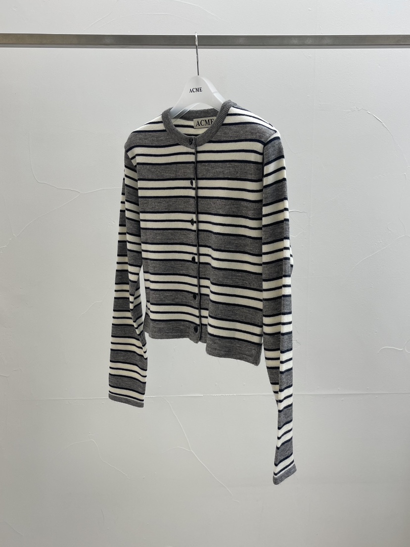 ACME東大門代購女裝新品休閑26春夏人氣熱賣時尚職業針織衫ACME針織衫圖色2