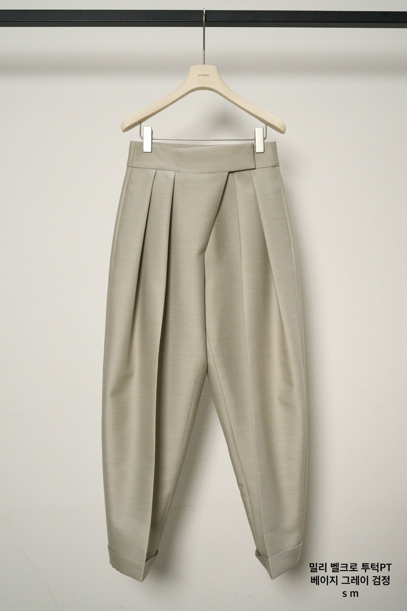 BLOSSOM東大門直郵女士新品職業26春夏推薦人氣真品休閑褲BLOSSOM休閑褲圖色2