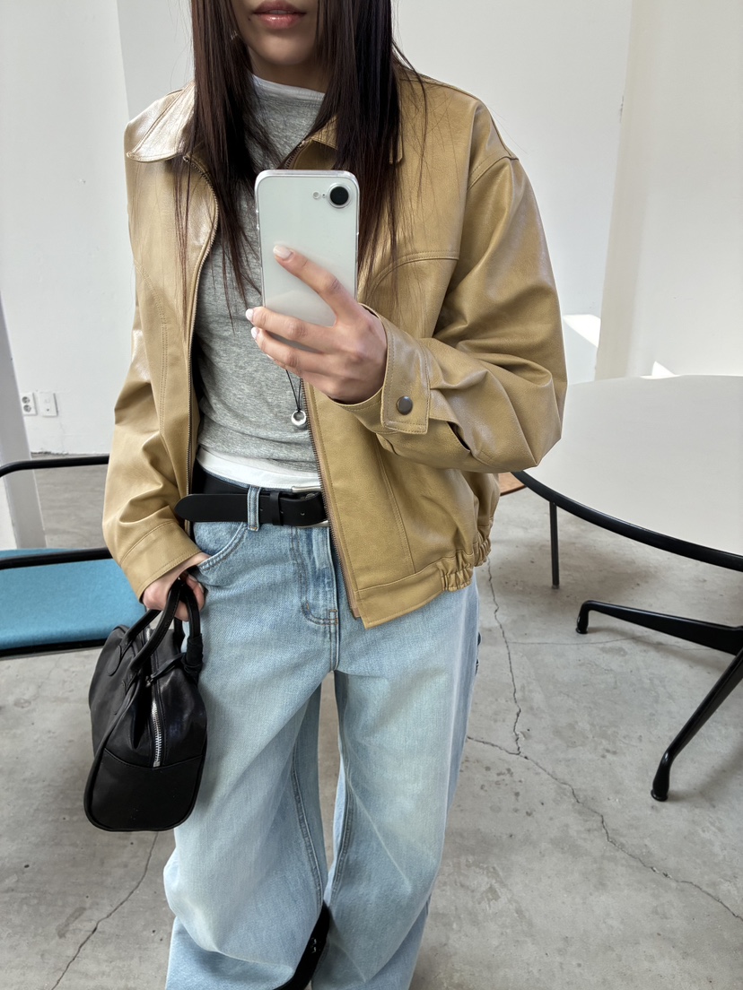 ACME東大門直郵女裝新品休閑推薦時尚真品26春夏夾克皮革ACME夾克