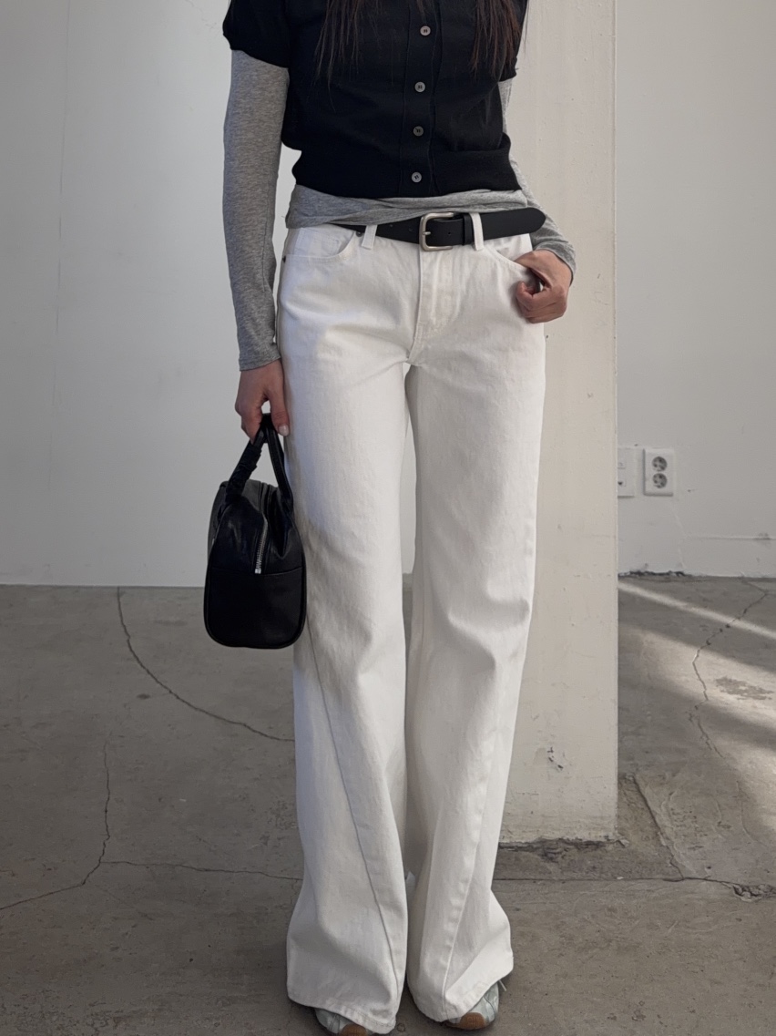 ACME東大門代購女裝新款人氣職業熱賣推薦休閑休閑褲喇叭ACME休閑褲