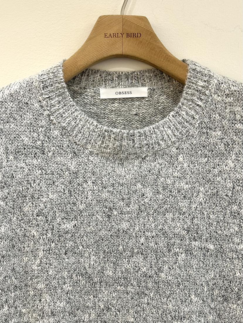 OBSESS東大門實拍女士新品人氣職業熱賣26春夏時尚針織衫OBSESS/EARLY BIRD針織衫
