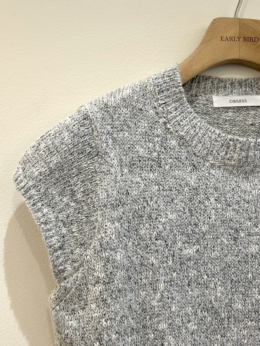 OBSESS東大門實拍女士新品人氣職業熱賣26春夏時尚針織衫OBSESS/EARLY BIRD針織衫