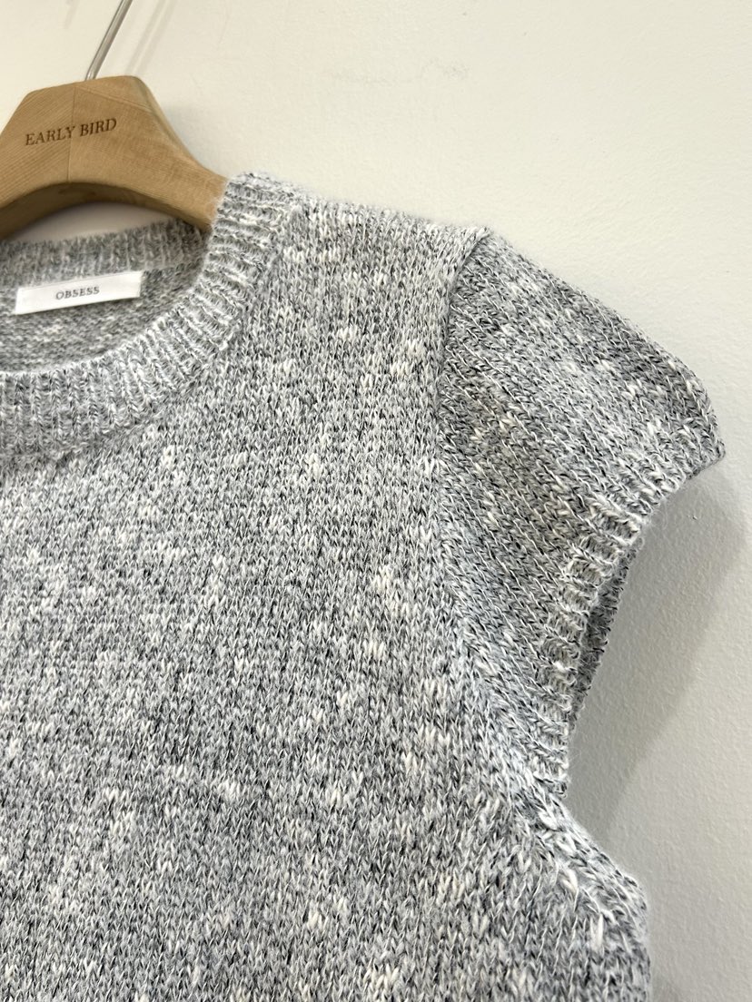OBSESS東大門實拍女士新品人氣職業熱賣26春夏時尚針織衫OBSESS/EARLY BIRD針織衫
