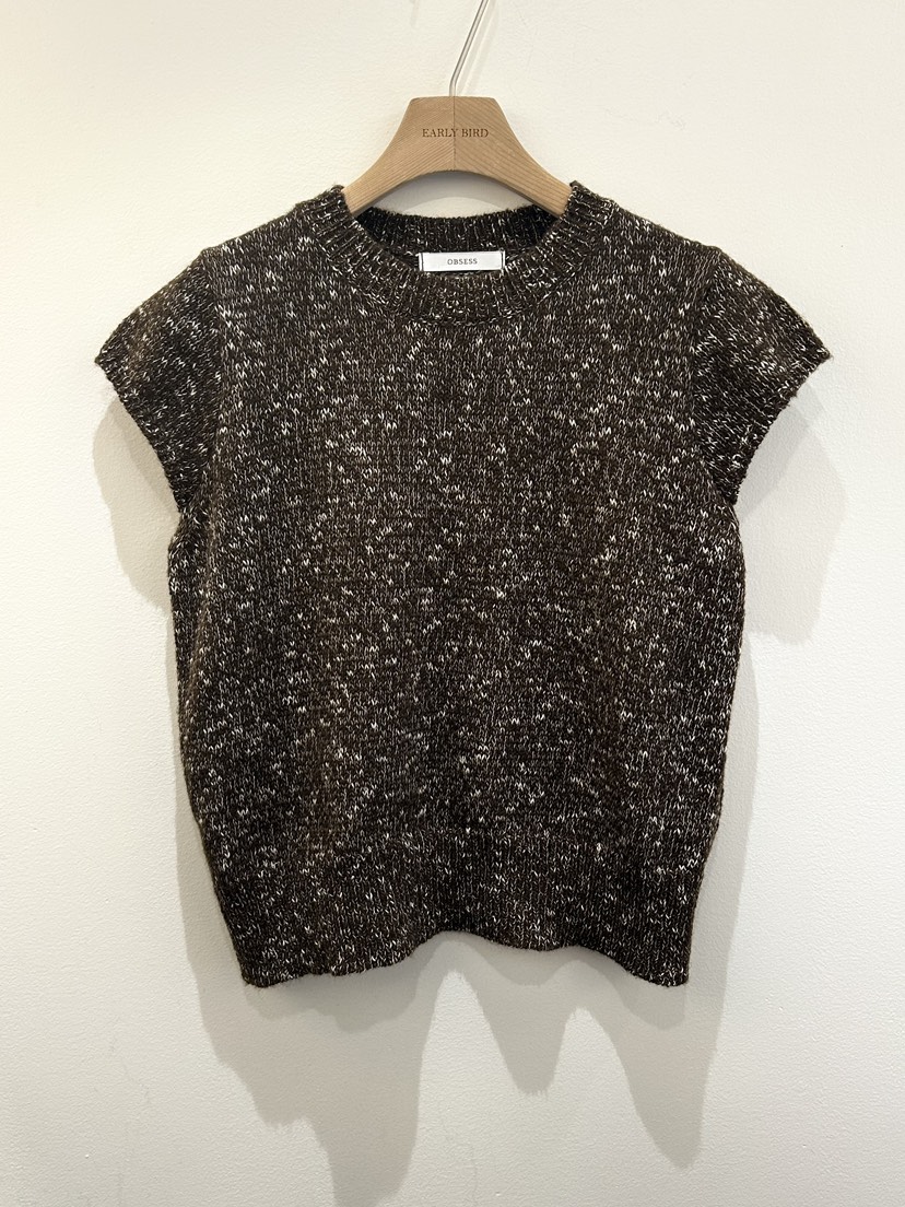 OBSESS東大門實拍女士新品人氣職業熱賣26春夏時尚針織衫OBSESS/EARLY BIRD針織衫圖色3