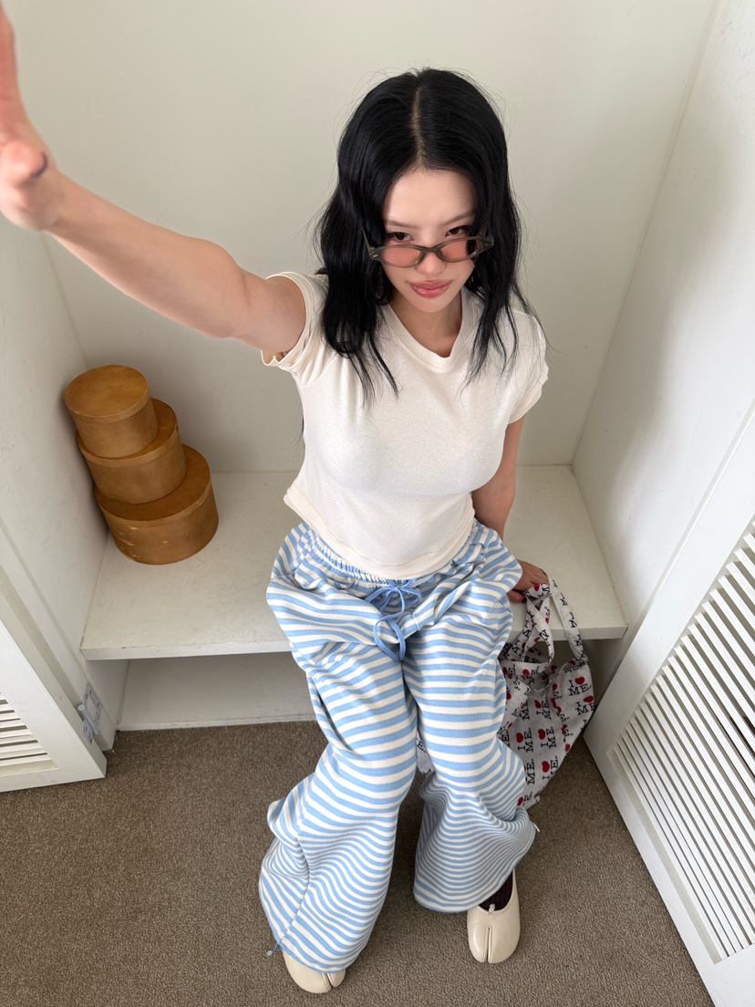 LAIVE東大門實拍女裝新款真品時尚推薦熱賣休閑人氣26春夏T恤LAIVET恤