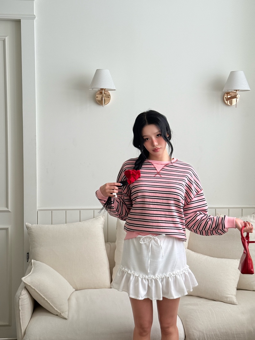 LAIVE東大門實拍女士新品時尚休閑職業26春夏熱賣真品衛衣LAIVE衛衣