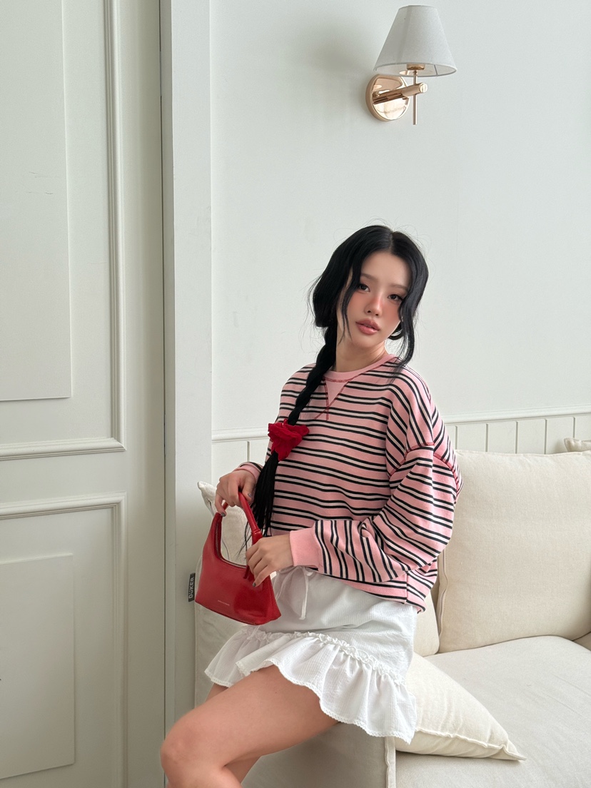 LAIVE東大門實拍女士新品時尚休閑職業26春夏熱賣真品衛衣LAIVE衛衣