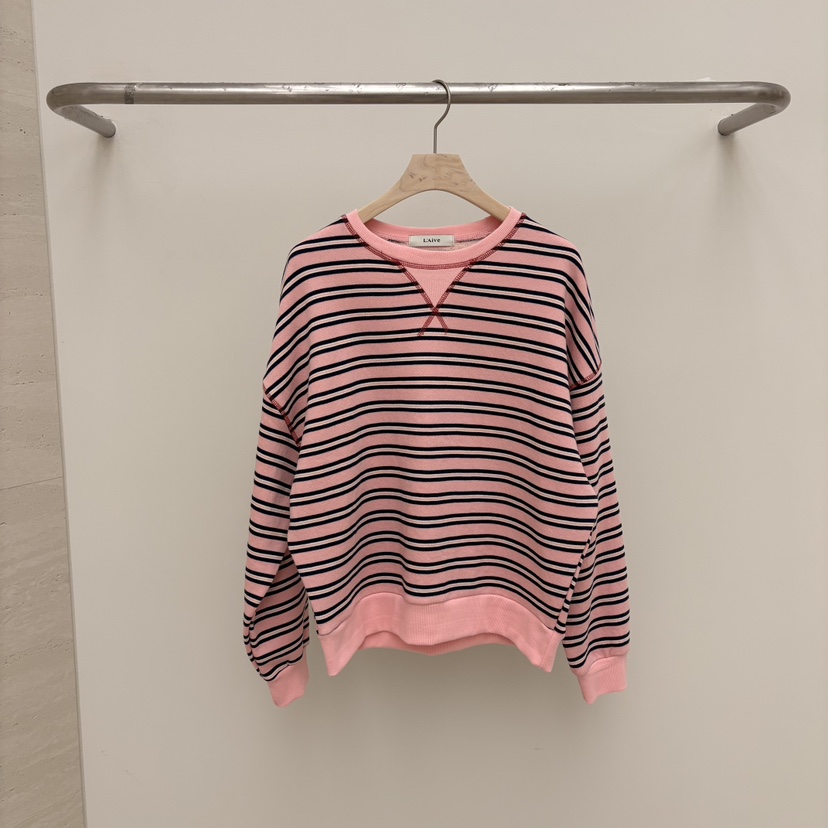 LAIVE東大門實拍女士新品時尚休閑職業26春夏熱賣真品衛衣LAIVE衛衣圖色1