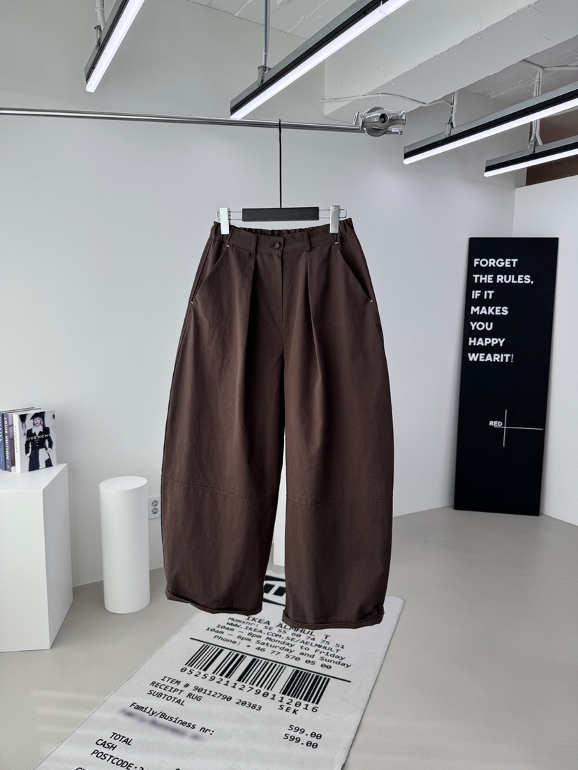 RED-A韓國代購女士新款職業休閑熱賣26春夏真品時尚休閑褲RED-A休閑褲圖色1