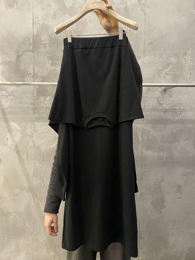 THE VETIVER-A東大門直郵女士新款職業時尚推薦休閑長裙VETIVER長裙圖色2黑色