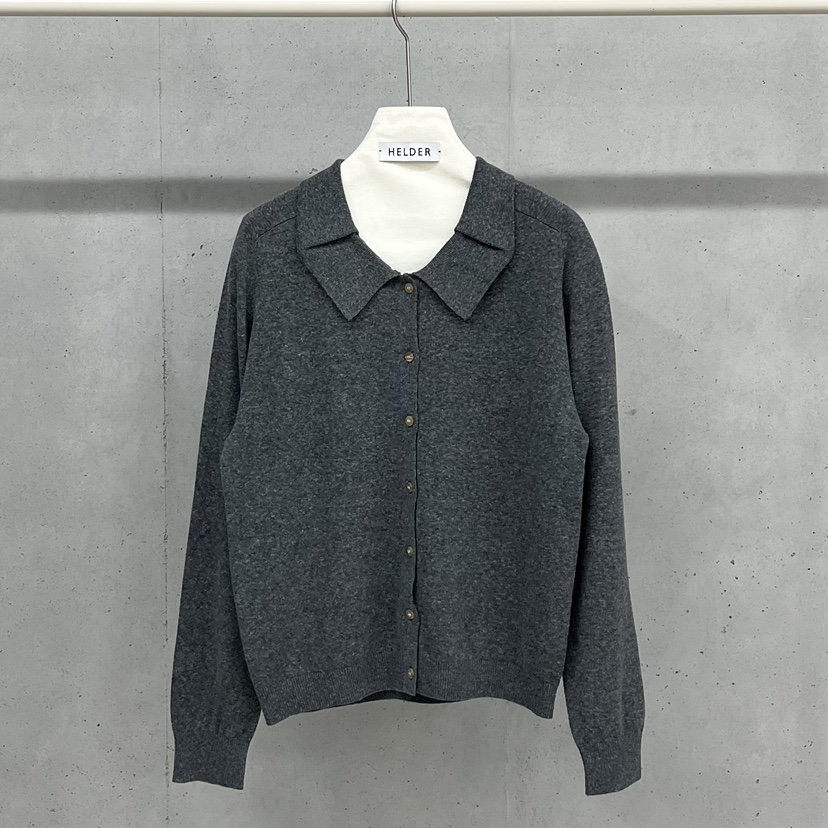 HELDER-P東大門代購女裝新款職業熱賣真品26春夏人氣針織衫HELDER針織衫圖色2灰色