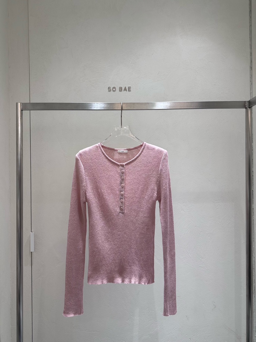 SO BAE東大門代購女士新品人氣熱賣真品推薦休閑針織衫透明SO BAE針織衫圖色1