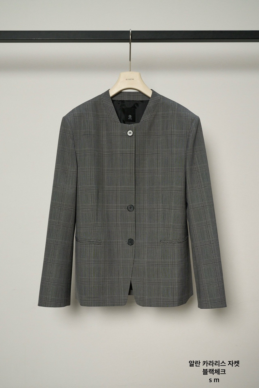 BLOSSOM韓國代購女裝新款休閑26春夏推薦熱賣時尚職業夾克BLOSSOM夾克圖色1