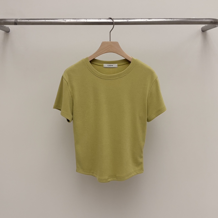 LAIVE東大門代購女士新款推薦26春夏職業人氣熱賣時尚T恤LAIVET恤圖色1