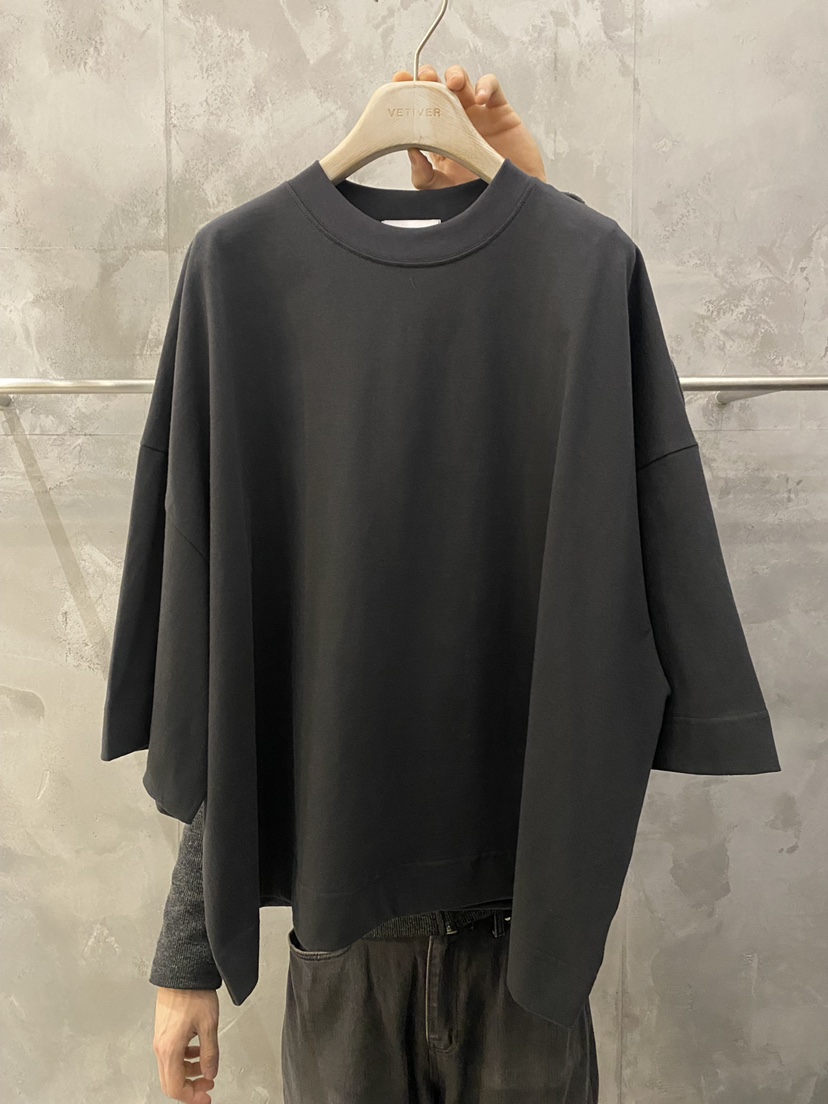 THE VETIVER-A東大門代購女士新款真品人氣休閑長袖T恤VETIVER長袖T恤圖色2墨色
