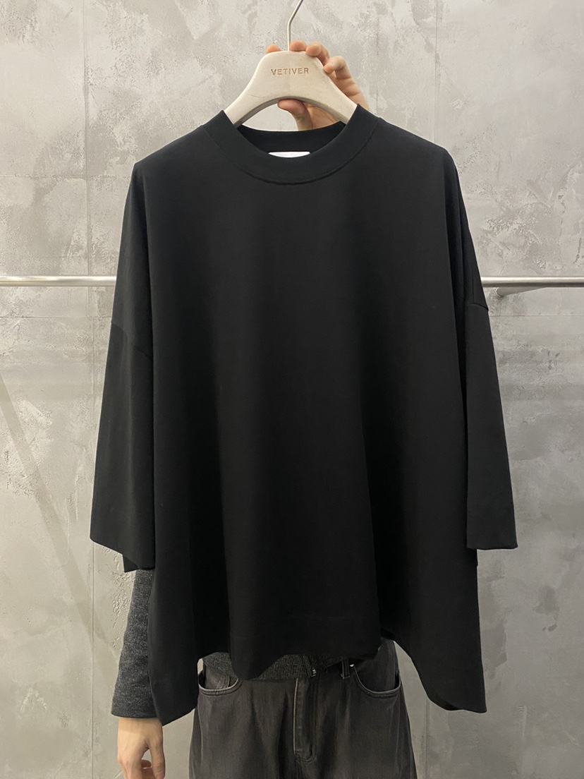 THE VETIVER-A東大門代購女士新款真品人氣休閑長袖T恤VETIVER長袖T恤圖色3黑色