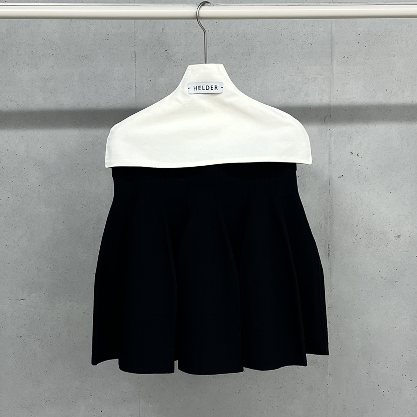 HELDER-P東大門直郵女裝新品人氣推薦時尚真品短裙羊毛條紋HELDER短裙圖色2