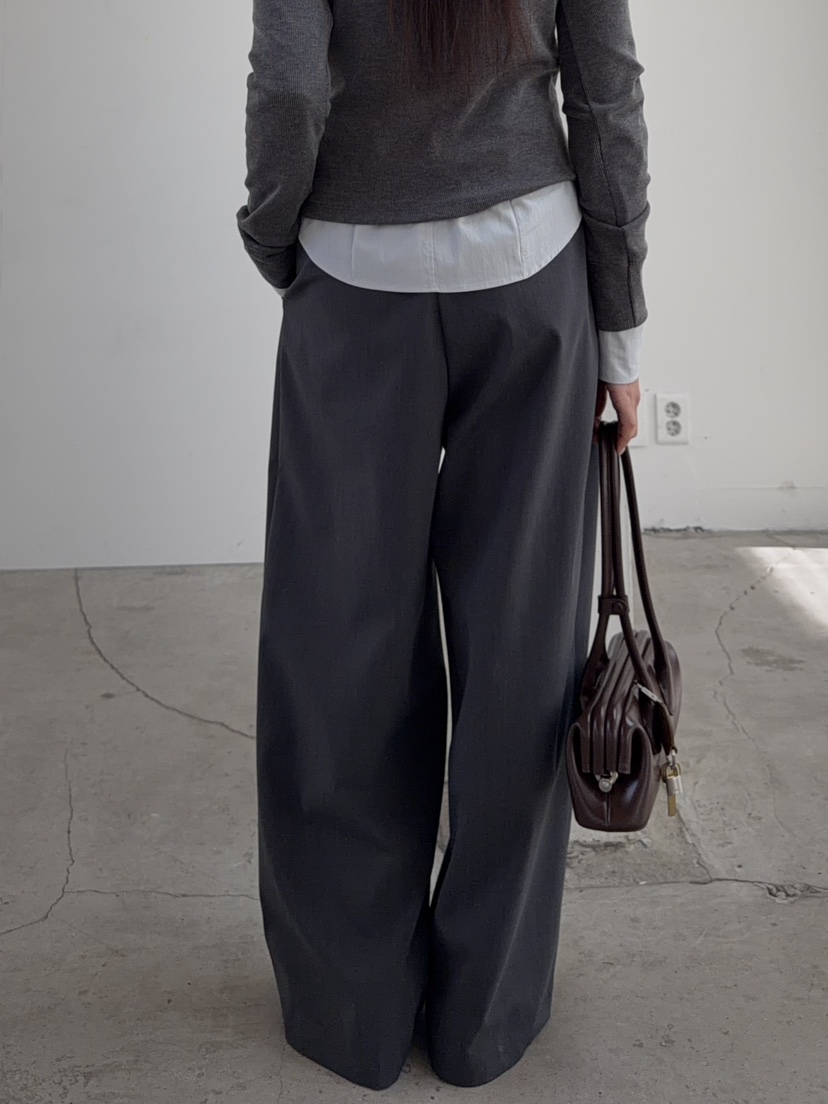 ACME韓國代購女裝新品26春夏真品推薦職業人氣時尚休閑褲ACME休閑褲