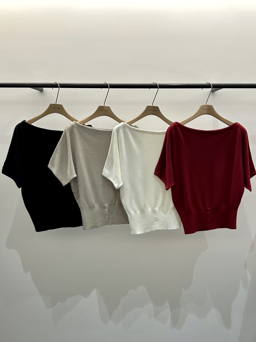 OBSESS韓國代購女士新品推薦真品熱賣26春夏休閑時尚針織衫OBSESS/EARLY BIRD針織衫