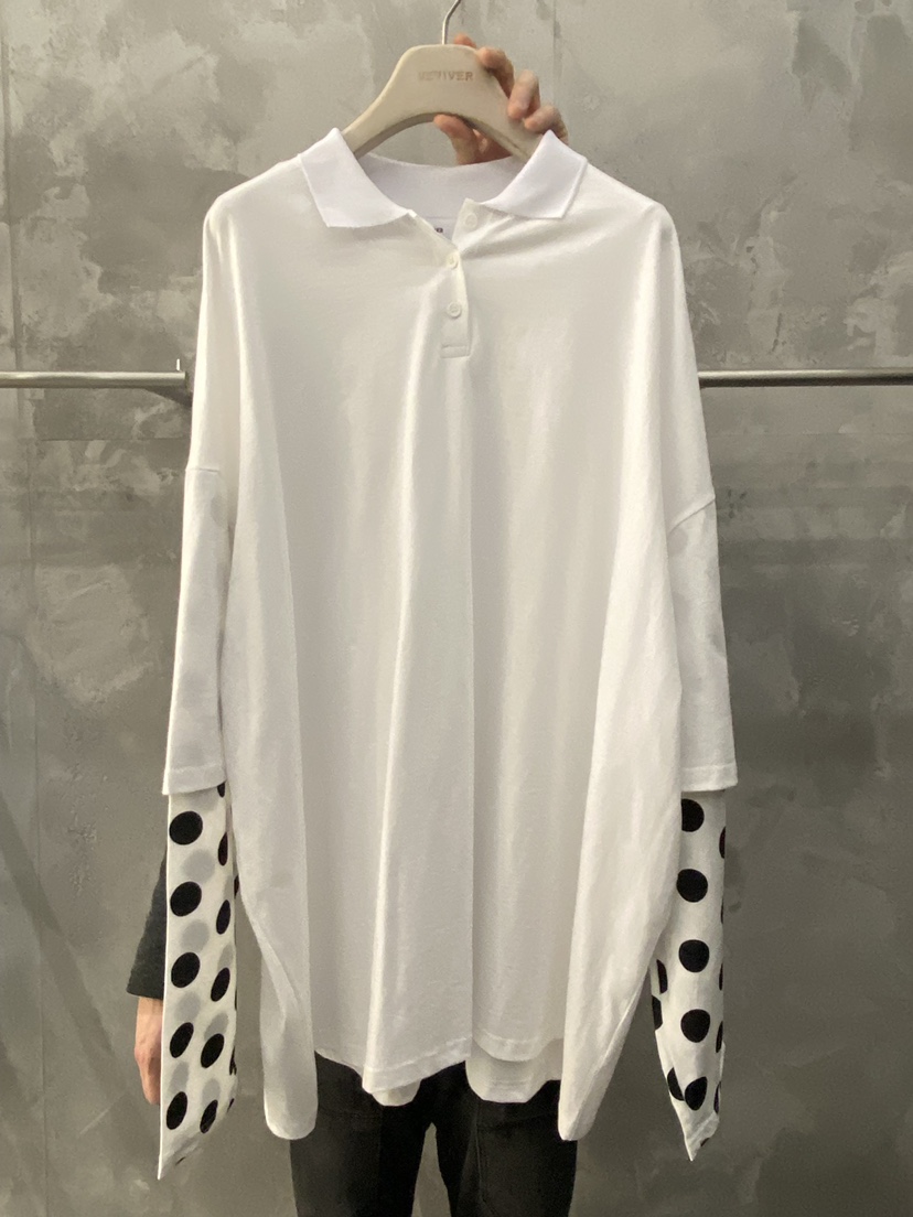 THE VETIVER-A韓國直郵女士新品真品時尚休閑職業長袖T恤VETIVER長袖T恤圖色1